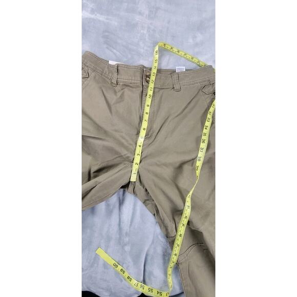 NWT women's barrel jeans high rise Banana Republic ankle pant sz 14 petite olive - Picture 9 of 10